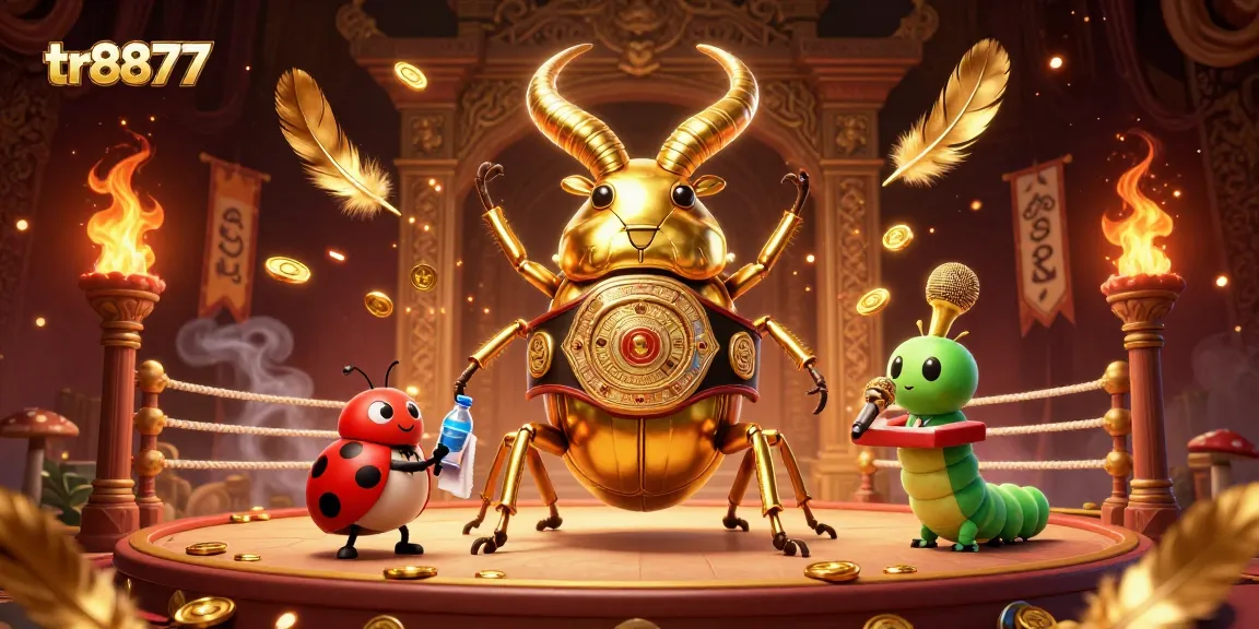 Experience thrilling action with tr8877 in a dynamic boxing showdown with shining casino elements.