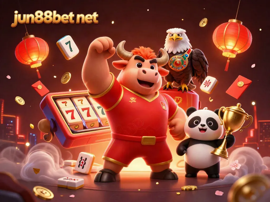 Experience thrilling wins at jun88bet net with this vibrant illustration showcasing a winning scene.